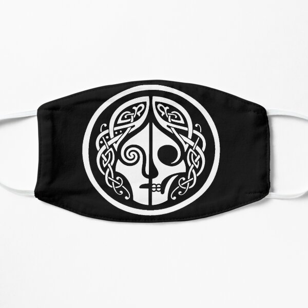 Visage de Hel Design (blanc) Masque sans plis