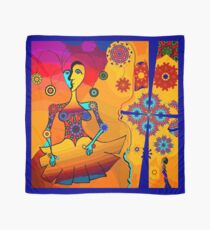 Girl With Kaleidoscope Eyes Scarf