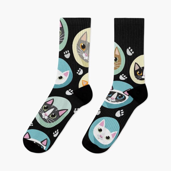 Item preview, Cute Cat Pattern designed and sold by FotoArtist.