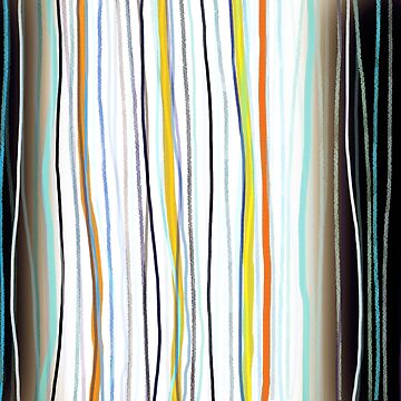 Artwork thumbnail, Blue and white stripes blue and white stripes by rupydetequila