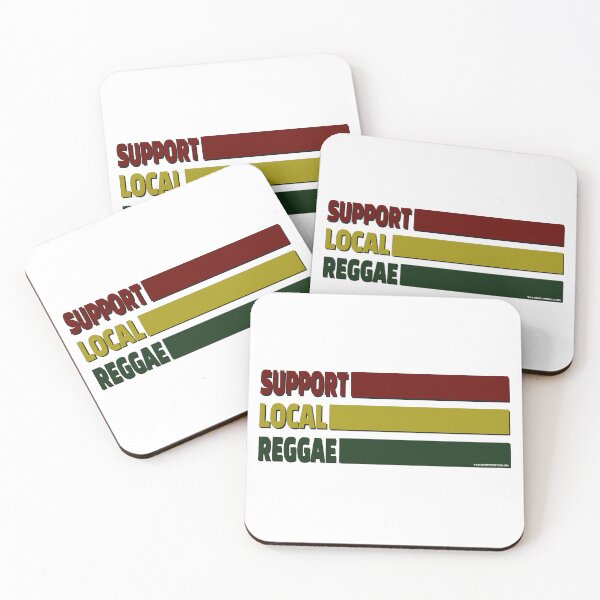Item preview, Support Local Reggae (White Background) designed and sold by nick-of-time.
