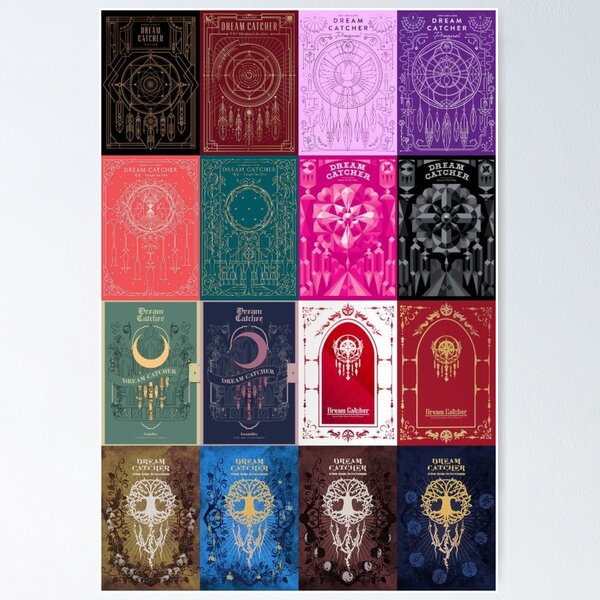 Item preview, Dreamcatcher kpop album collage designed and sold by LiaMoon.