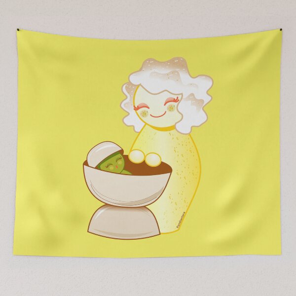 Item preview, Kokeshis Sweet mother and Little Pistachio designed and sold by Pendientera.