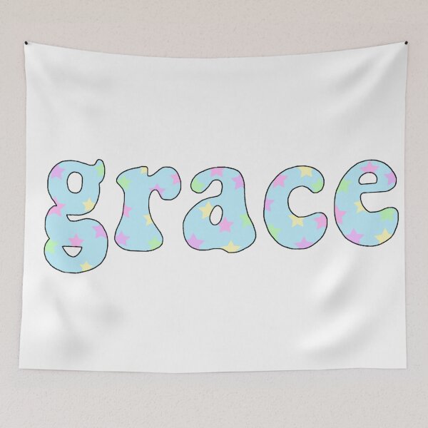 Item preview, Grace blue with colorful stars  designed and sold by KaylaH22.