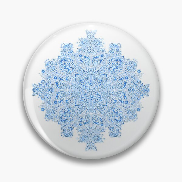 Item preview, Denim Blue Paisley designed and sold by PatriciaSheaDesigns.