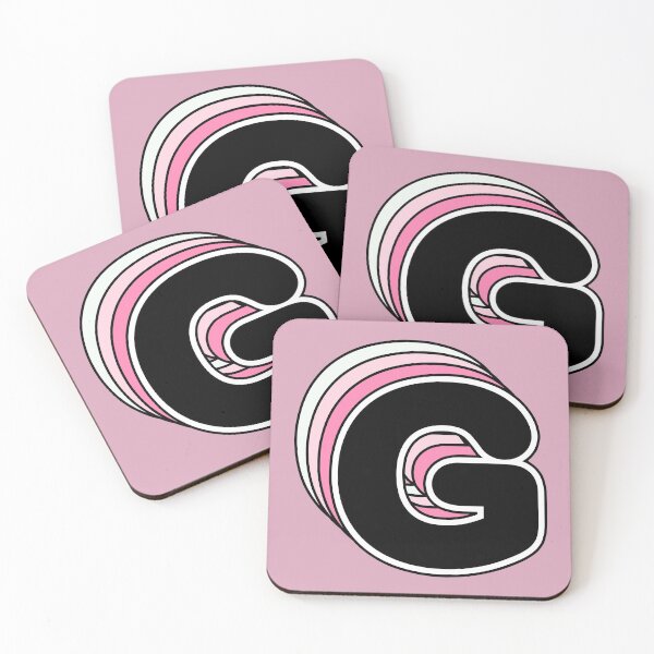 Item preview, G letter, retro, alphabet designed and sold by OkihanaShop.
