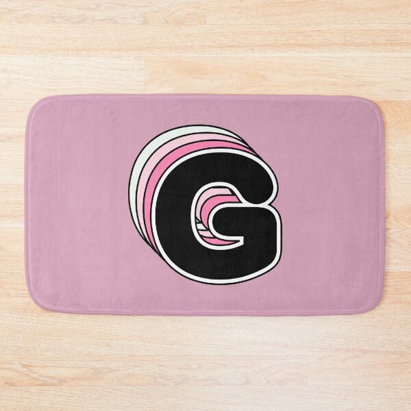 Item preview, G letter, retro, alphabet designed and sold by OkihanaShop.