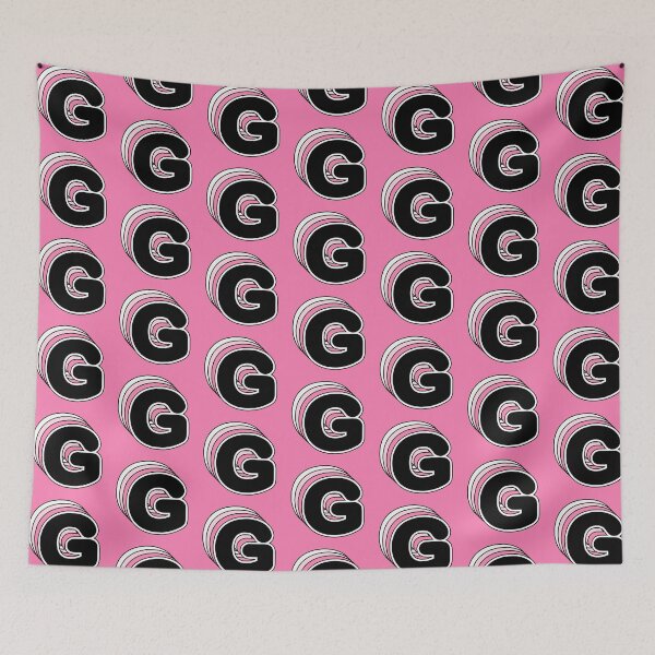 Item preview, G letter, retro, alphabet designed and sold by OkihanaShop.