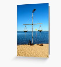 Cootharaba Bamboo Greeting Card