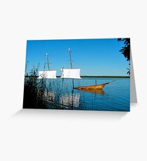 Ship of Fools Greeting Card