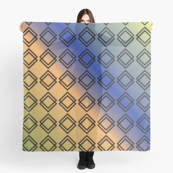 Double Diamonds multicolor Scarf