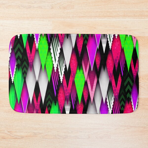 Item preview, On Point Neon Colorful Green Purple Black designed and sold by mwagie.