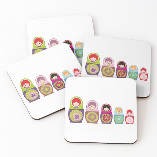 Item preview, Russian dolls kawaii designed and sold by Pendientera.
