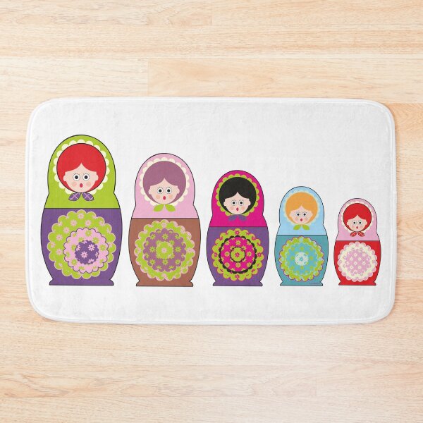 Item preview, Russian dolls kawaii designed and sold by Pendientera.