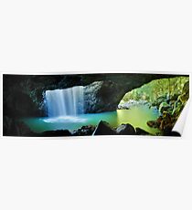 Natural Bridge, Springbrook National Park, Queensland, Australia Poster
