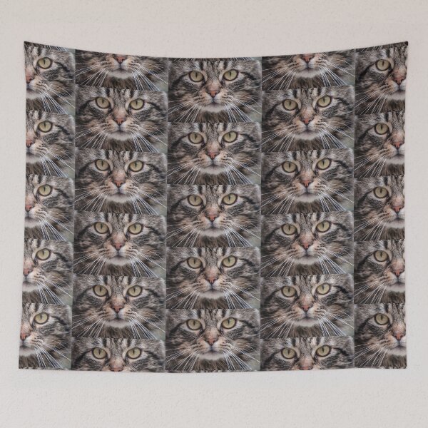 Item preview, Cat Face Mask designed and sold by weavernap.