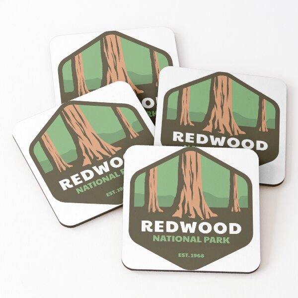 Item preview, Redwood National Park Badge designed and sold by AnthonyAyy.