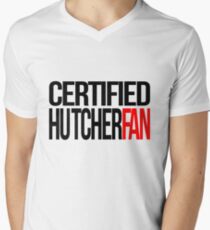 Certified Hutcherfan Men's V-Neck T-Shirt