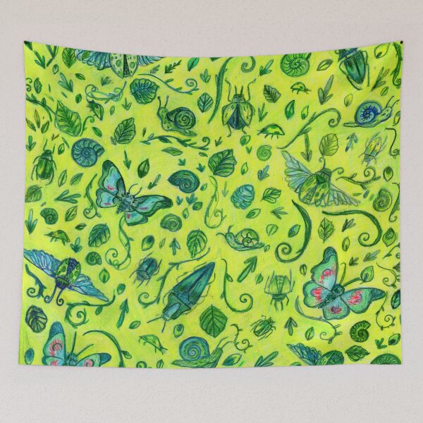 Item preview, Happy Green designed and sold by judithallenart.