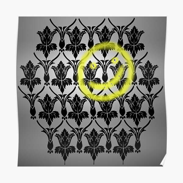 Sherlock Smiley Face Posters Redbubble