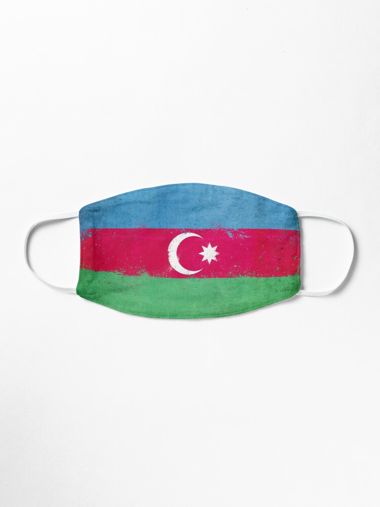 Azerbaijan Country Flag Gift Azerbaijan Flag Mask By Andres1986 Redbubble