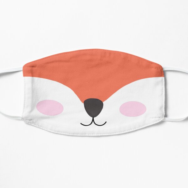 Visage de Renard Masque sans plis