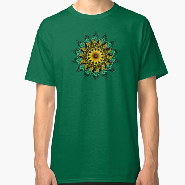 Sunflower Mandala Classic T-Shirt