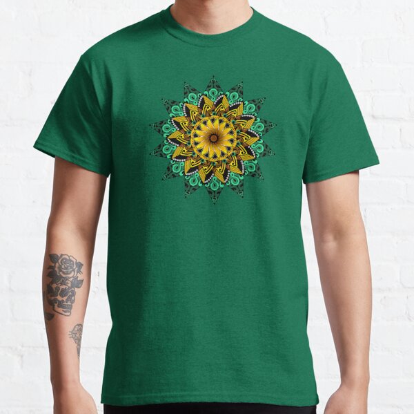 Sunflower Mandala Classic T-Shirt