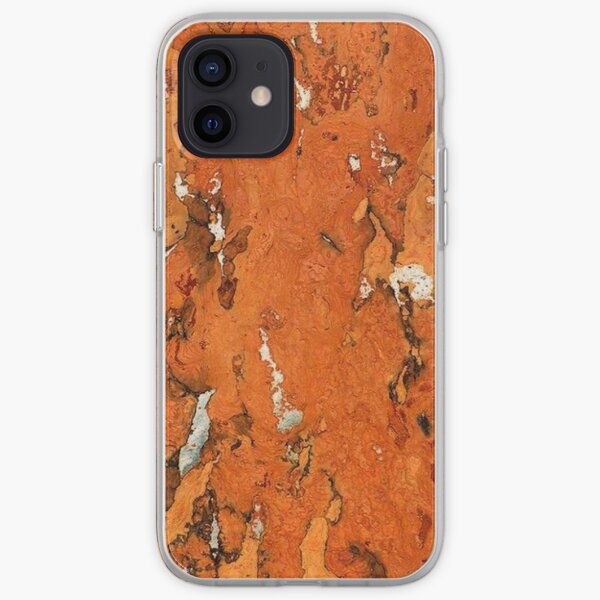Cork brown Eco Friendly Funda blanda para iPhone