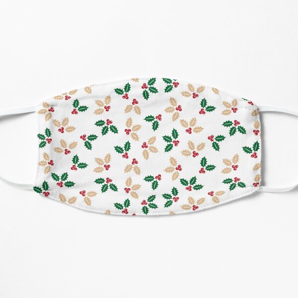 Christmas holly with bling! Mask