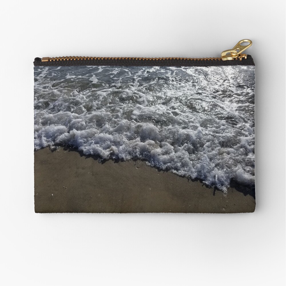 Ocean on the Beach Zipper Pouch