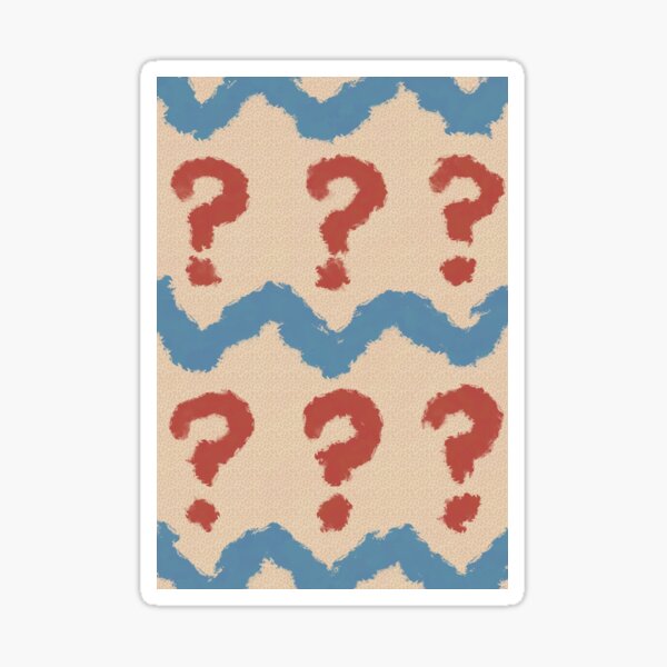 Seven pattern Sticker