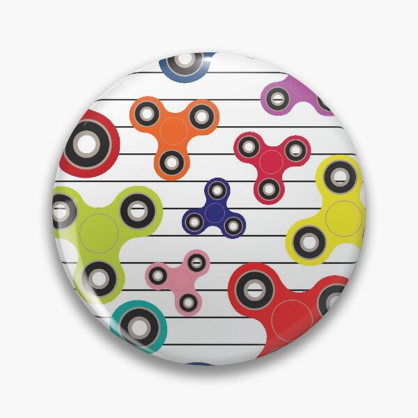 Artikelvorschau, Bunte Zappelspinner auf Notizbuchpapier entworfen und verkauft von coveredbydesign.