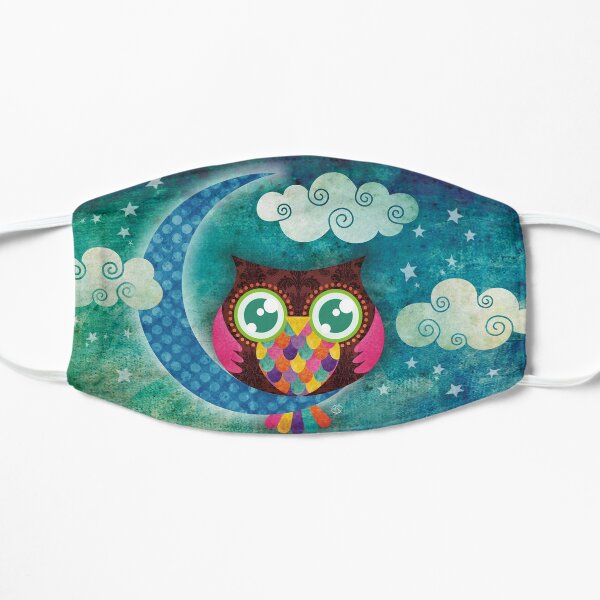 My Crescent Owl Flat Mask