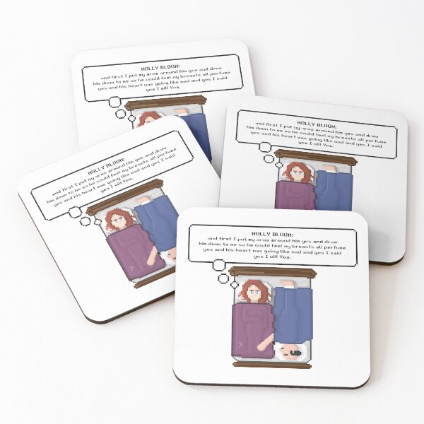 Item preview, Pixel Art – Ulysses by James Joyce designed and sold by literaturelodge.