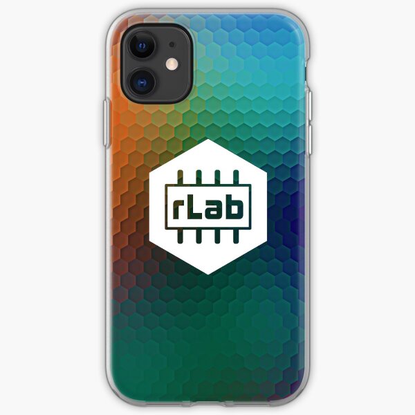 rLAB full coverage logo iPhone Soft Case