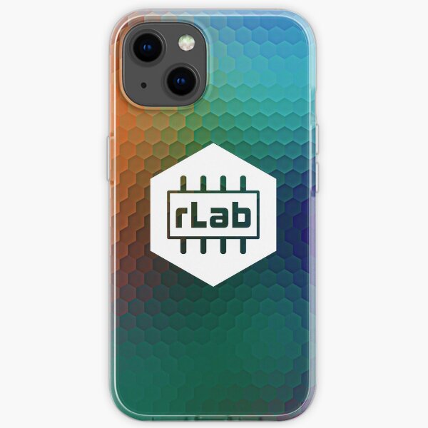 rLAB full coverage logo iPhone Soft Case