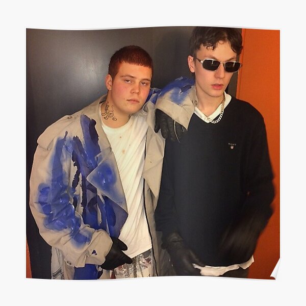 Yung Lean und Bladee Poster