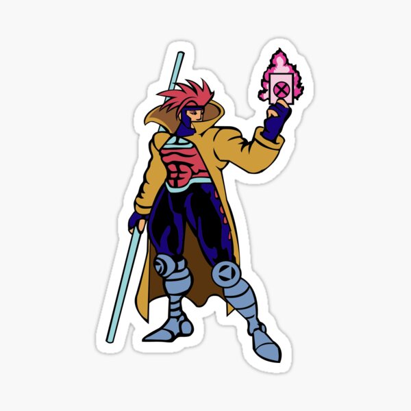 Gambit MVC2 Sticker