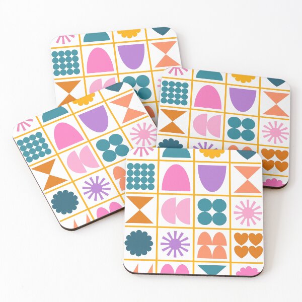 Item preview, Grid Shapes designed and sold by JuneJournal.