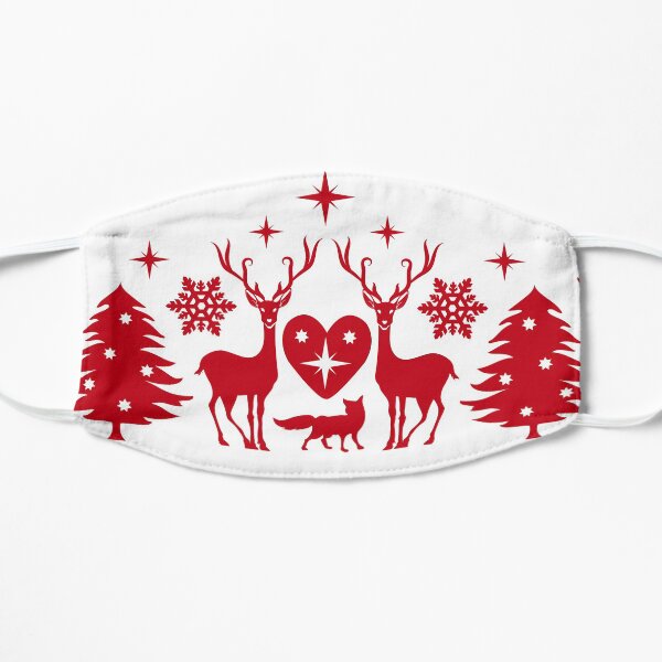 Folksy Christmas Mask