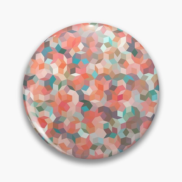Item preview, Symphony Melon Abstract Print designed and sold by Kelly Dietrich Mandala & Fractal Art.