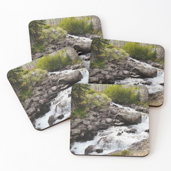 Item preview, A Mountain Stream Skips Down The Rocks designed and sold by MomentofPercep.
