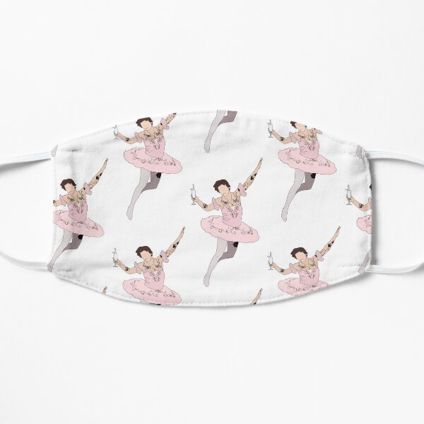 jumping ballerina harry Flat Mask
