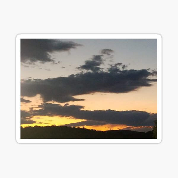 Sunset in Western Maryland, 2 Sticker