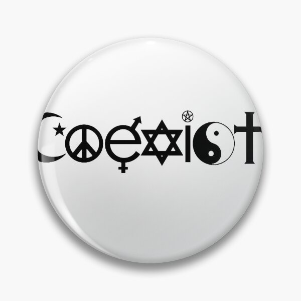 Item preview, COEXIST 0001 designed and sold by thatstickerguy.