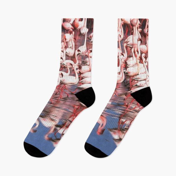 Item preview, Pretty Pink Flamingos and Reflections designed and sold by Scotch Macaskill.