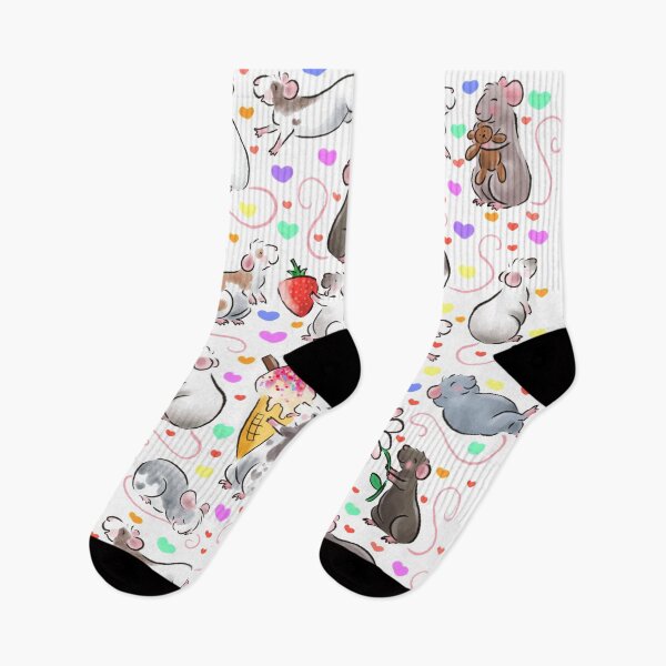 Item preview, I love rats  designed and sold by Whimsicolourart.