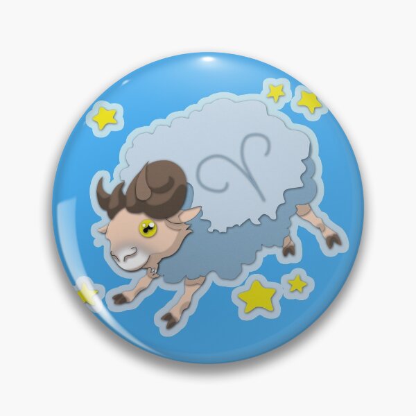 Item preview, Aries Zodiac Sign designed and sold by Haunted Nest.