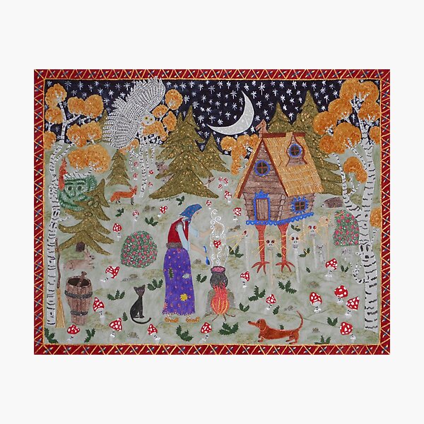 Item preview, Baba Yaga’s Enchanted Forest  designed and sold by DebiCady.